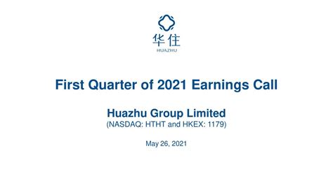 Huazhu Group: Q1 Earnings Snapshot